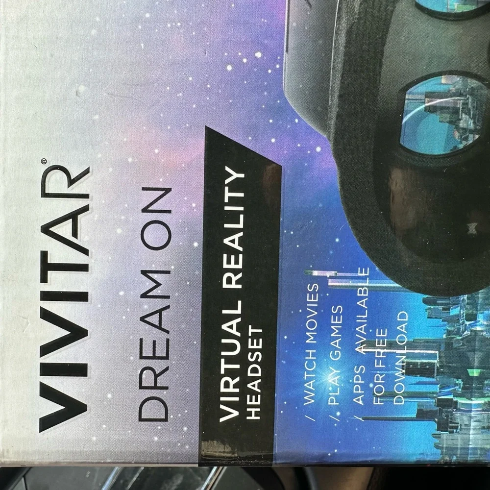 Vivitar Dream On Virtual Reality Headset - Black